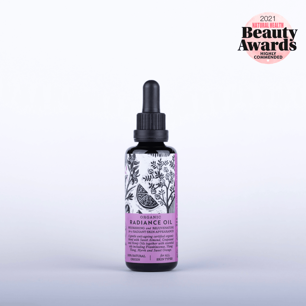 Award winning best natural vegan organic face beauty oil serum